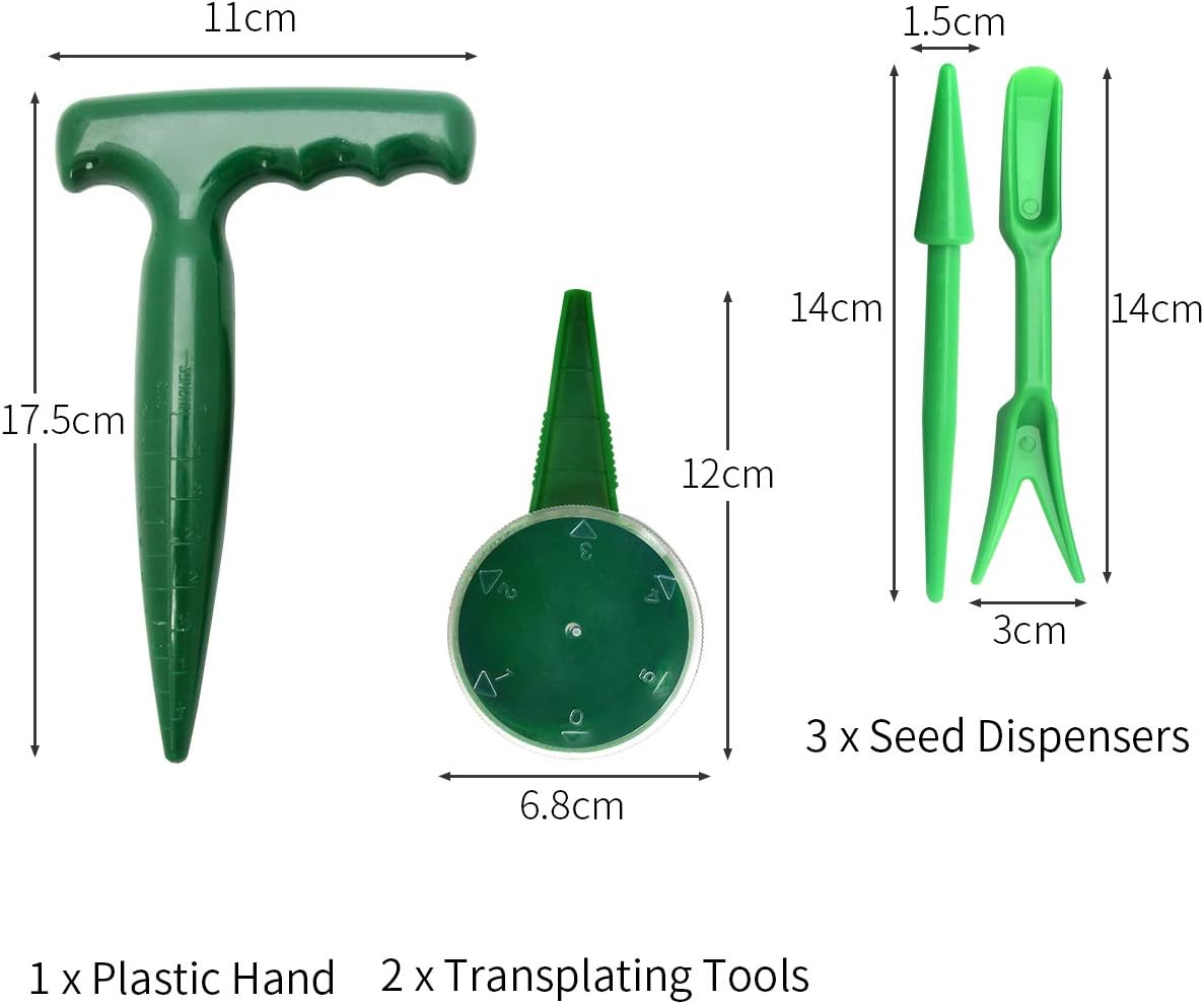 Coolrunner 6 Pack Sowing Seeds Dispenser Set